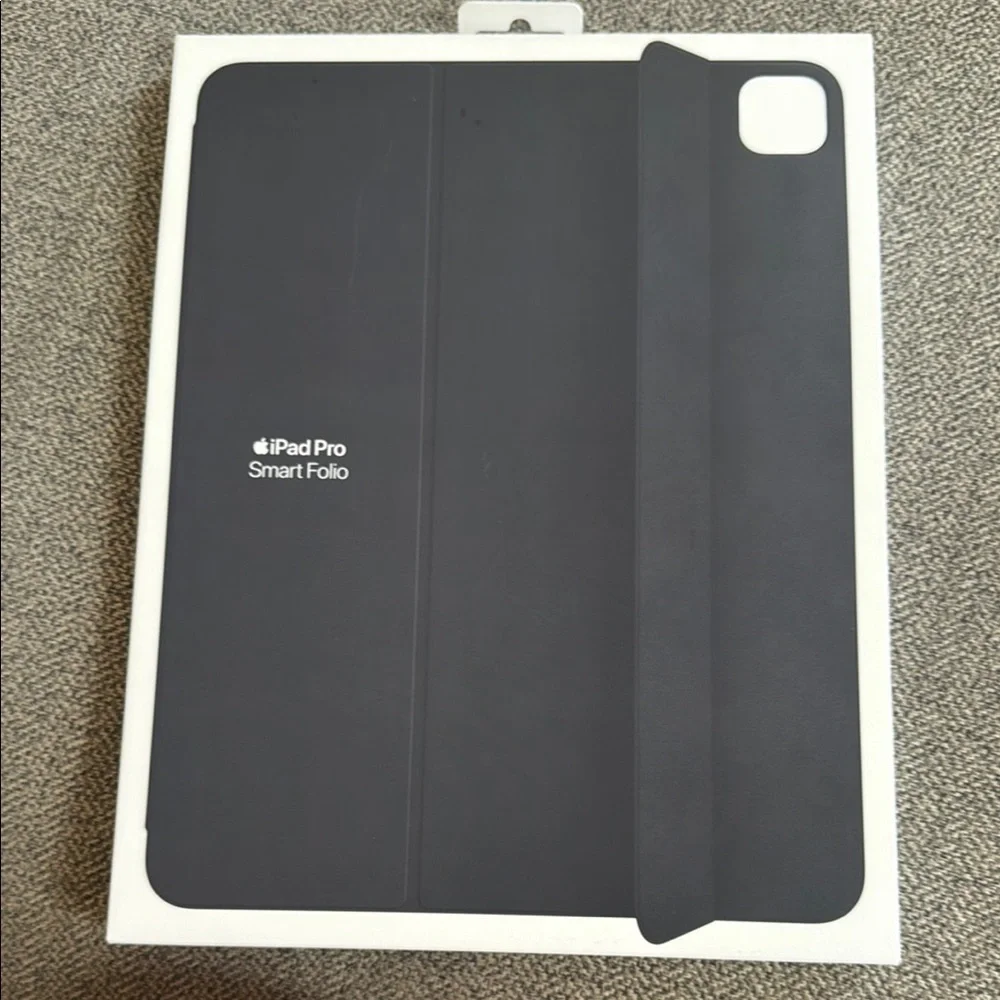 Apple Smart Folio for iPad Pro 13 inch - black new in box. Purchased Amazon